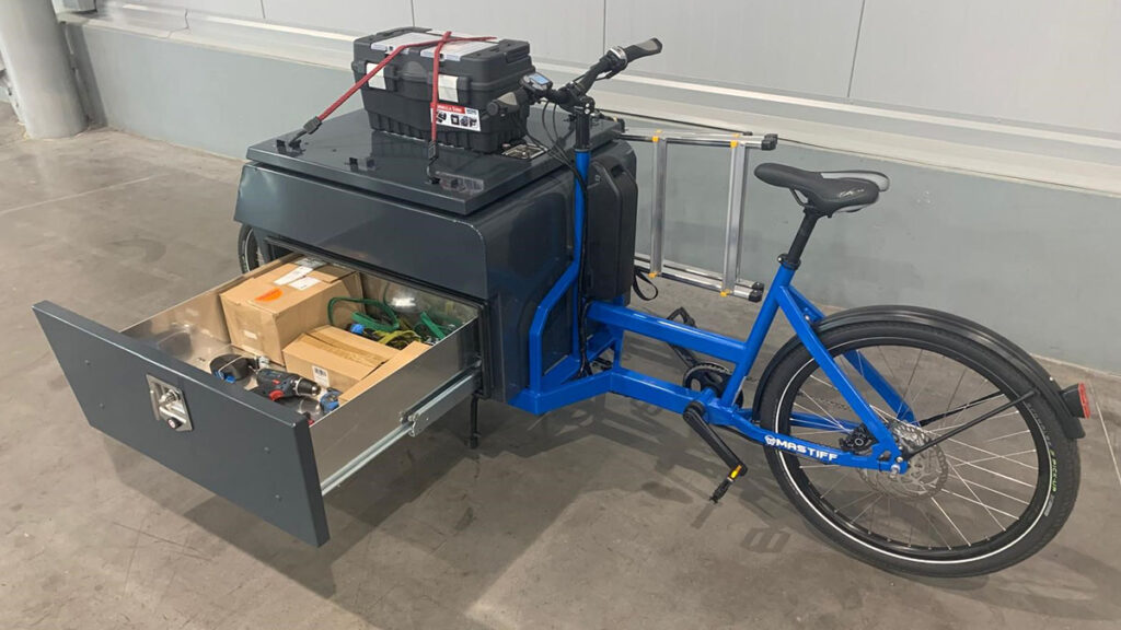 Mastiff Cargo Bike mit Convoy Box